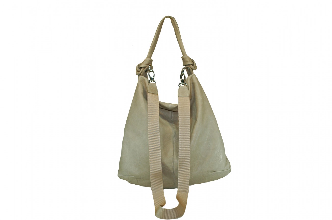 CHRISS BORSA ZIP  beige